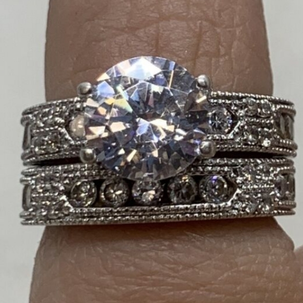 Stauer Sterling Wedding Set 7